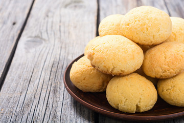 Homemade brazilian cheese buns