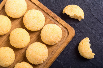 Homemade brazilian cheese buns