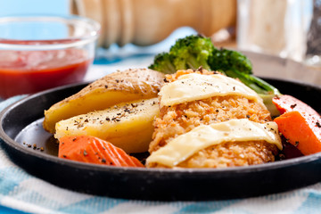 Crispy fried fish
