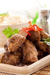  Pork spare ribs