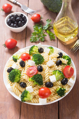 Pasta salad with ingridient