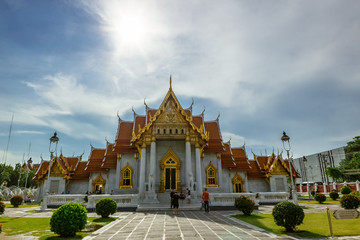 Wat Benchamabophit (The Marble Temple)Often referred to as the “marble temple” in guidebooks, this architectural gem features a magnificent Buddha image, which is a copy of the highly revered Phra Bud