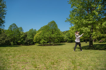 ・イクメン・肩車・公園