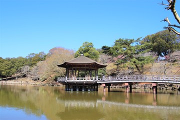 Fototapeta premium 浮見堂/奈良公園