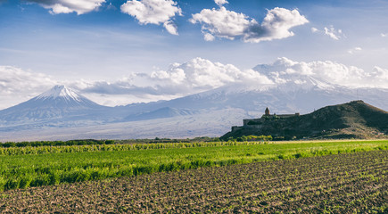 Fototapeta na wymiar Khor Virap Monastery - Armenia