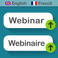 webinar button with french translation