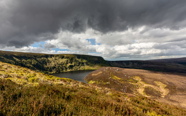 Lough Bray in the Wicklow Mountains