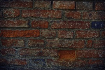 Brick wall texture, cement background for web site or mobile devices