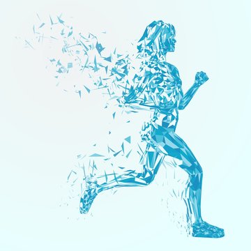 Abstract fitness background.