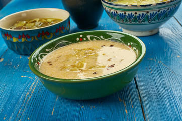 Uzbek soup kakarum