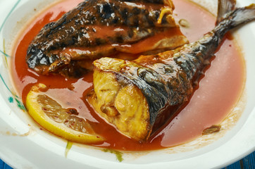 Easy Mackerel tomato stew