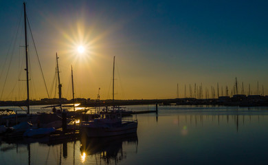 boat, boats, sea, water, yacht, harbor, 