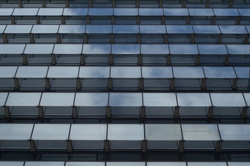 Glas Fassaden Architektur Verwaltung