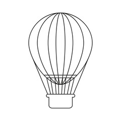 Ballon holiday icon