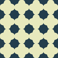Design for printing on fabric, textile, paper, wrapper, scrapbooking. Traditional tile ornament in ethnic style. Seamless pattern.