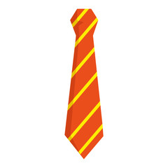 necktie elegant fathers day icon vector illustration design