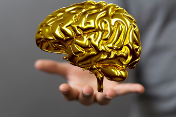 gold brain