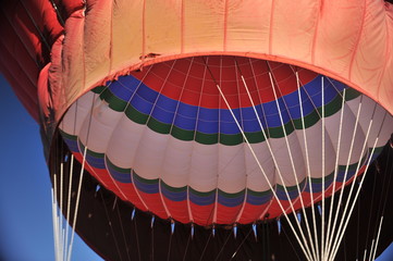 Obraz premium Hot air balloon in flight over Cappadocia