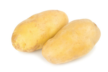 Potato isolated on white background