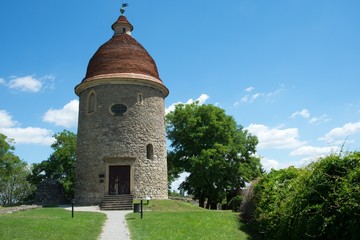 Fototapeta premium Rotunda Saint George in the Skalica, western Slovakia, Europa