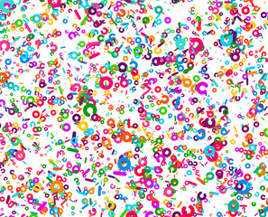 Abstract geometric pattern. Background with colored shapes. Mosaic graphic design. Vivid backdrop for Banners, Posters, Flyers. Vector