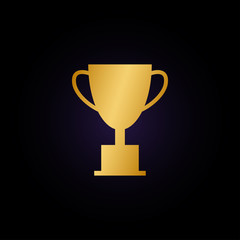 Trophy cup graphic template
