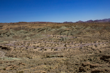 Rainbow Basin Mojave Desert Slot Owl Canyon