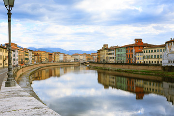 Pisa day view, Tuscany, Italy