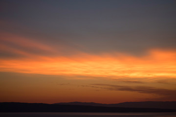 Obraz premium Sunset in Croatia