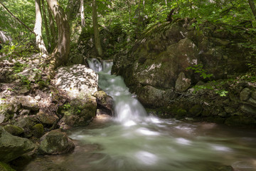 Waterfall in Zadiel valley