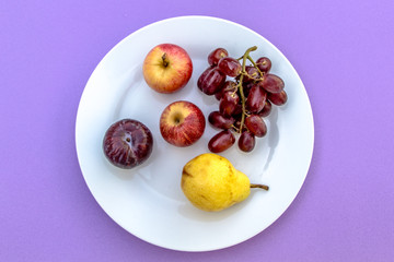 Frutas e legumes frescos