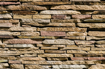 full frame image of stone wall background