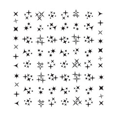 Bright firework, decoration twinkle, shiny flash. Sparkle lights vector
