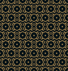 Vector seamless pattern. Modern stylish texture. Repeating geometric tiles from striped elements