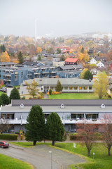 Obraz premium trondheim,norway,city view