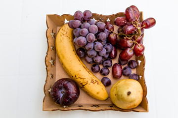 Frutas e verduras frescos