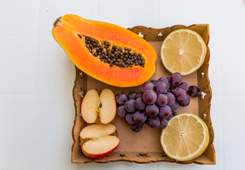 Frutas e verduras frescos