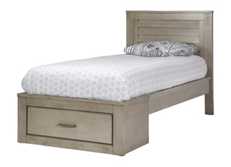 Blaze Grey Single Bed 1