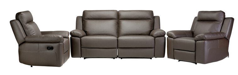 Espresso Lounge Leather