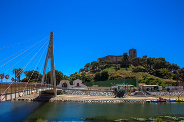 Castle ¨Sohail¨. A sunny day in Fuengirola. Malaga province, Andalusia, Spain. Picture taken –...
