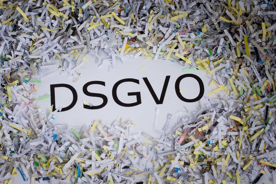 DSGVO und Papierschnipsel