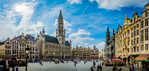 Foto op Plexiglas Brussel Stad Brussel - België