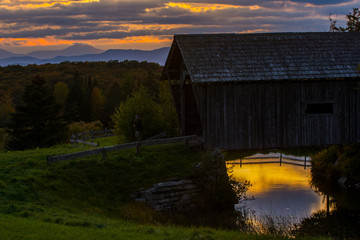 Covered Bridge Cabot Plains Road