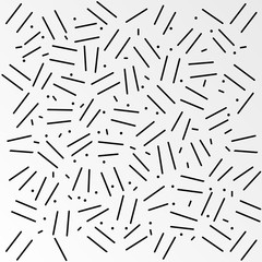 Seamless abstract pattern whith dots and lines