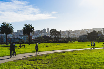 Bright morning in San Francisco