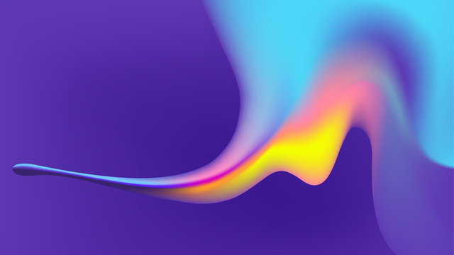 fluid abstract colorful background