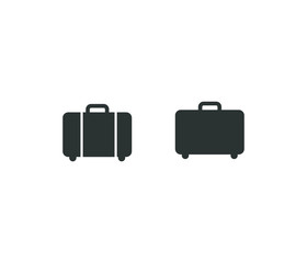 Summer time -Travel bag icon - Journey Suitcase icon