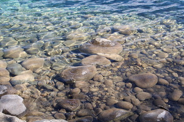 Clear Waters Of Lake Annette, Jasper National Park, Alberta