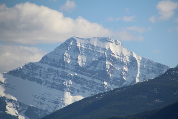 Fototapeta na wymiar Top Of Mount Edith Cavell, Jasper National Park, Alberta