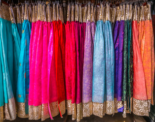 The colorful Hanbok, Korean traditional silk dress & ornaments for women.Rent for tourist.